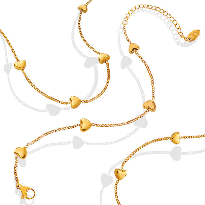 Golden Hearts | Necklace