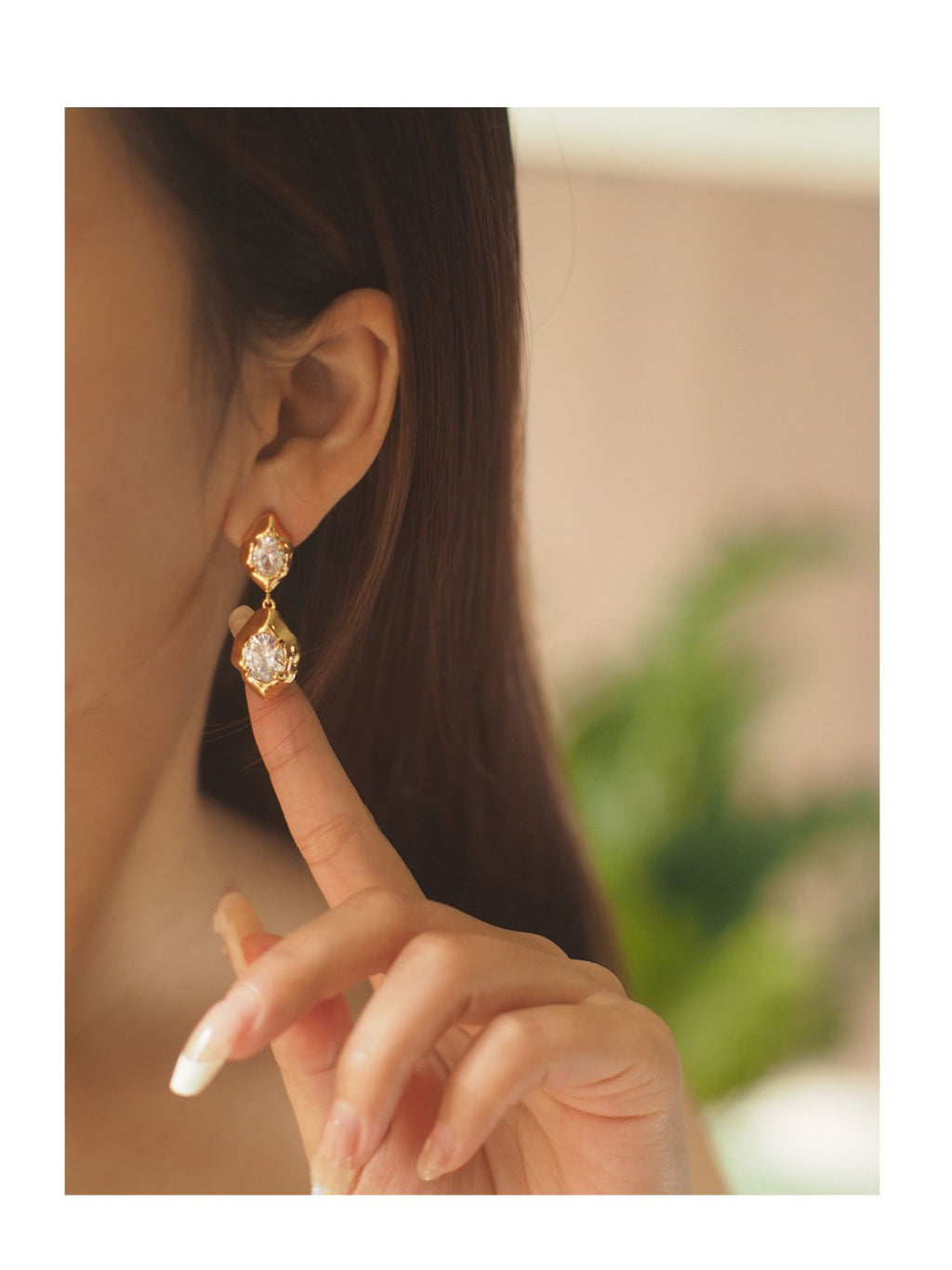 Zircon Stones | Earring