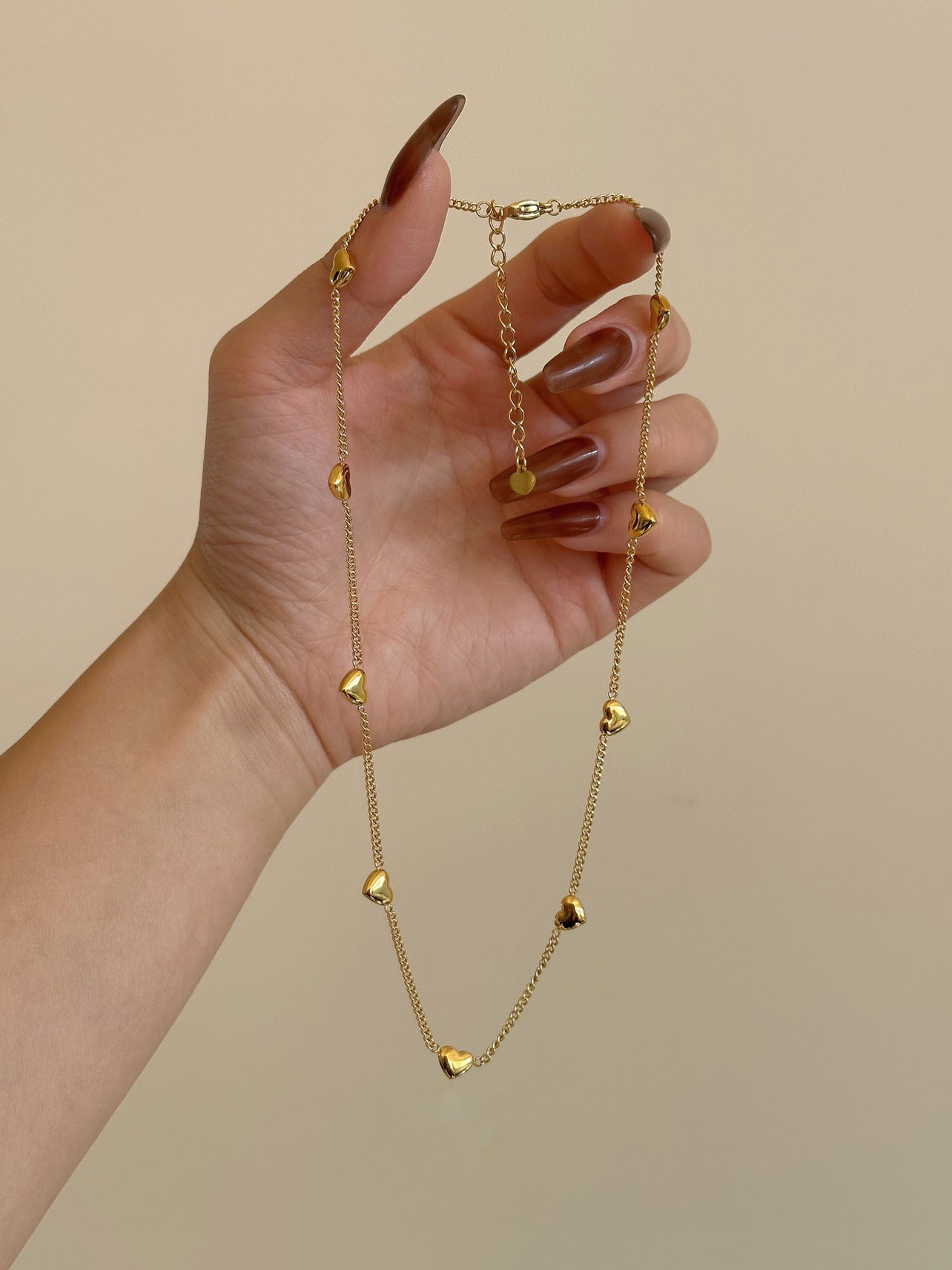 Golden Hearts | Necklace