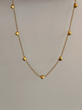 Golden Hearts | Necklace